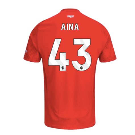 2024-2025 Nottingham Forest Home Shirt (Aina 43)