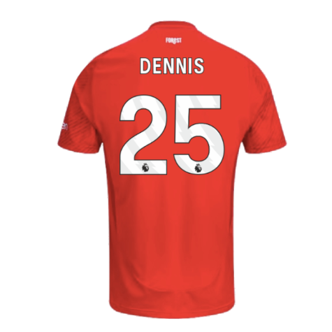 2024-2025 Nottingham Forest Home Shirt (Dennis 25)