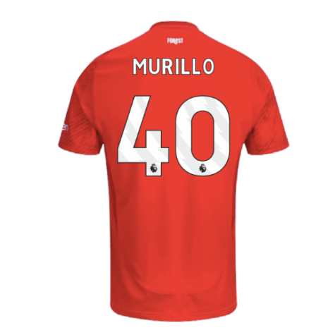 2024-2025 Nottingham Forest Home Shirt (Murillo 40)