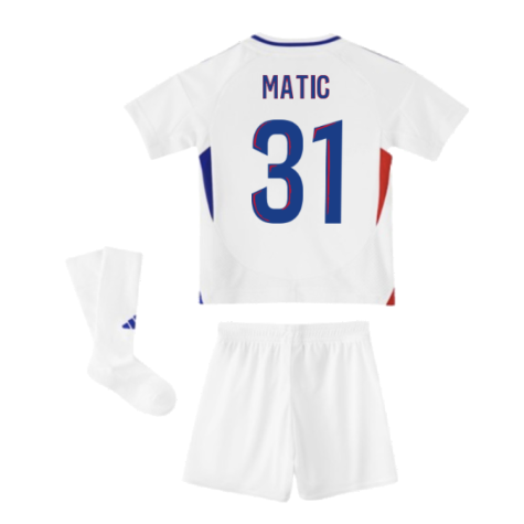 2024-2025 Olympique Lyon Home Mini Kit (Matic 31)