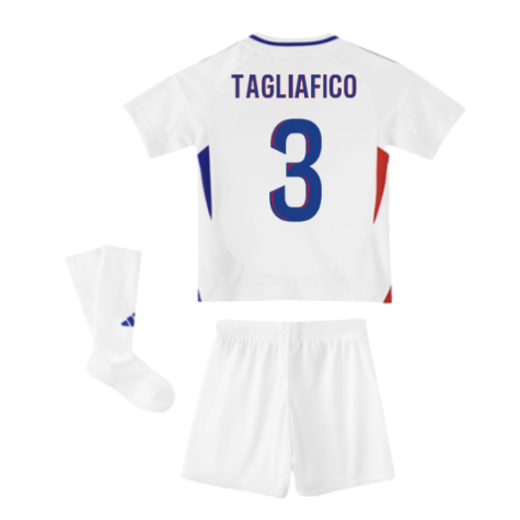 2024-2025 Olympique Lyon Home Mini Kit (Tagliafico 3)