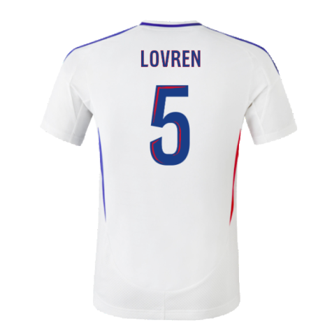2024-2025 Olympique Lyon Home Shirt (Lovren 5)
