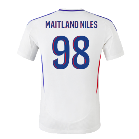 2024-2025 Olympique Lyon Home Shirt (Maitland Niles 98)