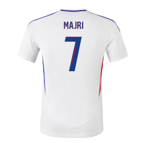 2024-2025 Olympique Lyon Home Shirt (Majri 7)