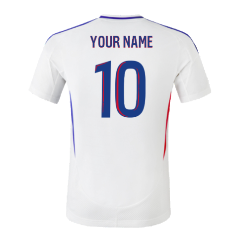 2024-2025 Olympique Lyon Home Shirt (Your Name)