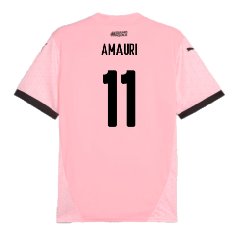 2024-2025 Palermo Home Shirt (Amauri 11)