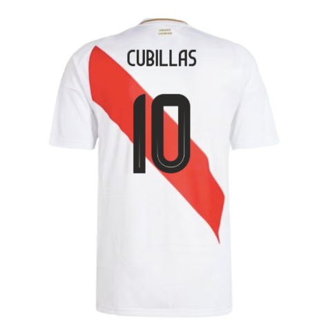 2024-2025 Peru Home Shirt (Cubillas 10)