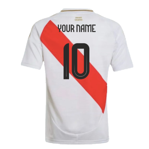 2024-2025 Peru Home Shirt (Kids) (Your Name)