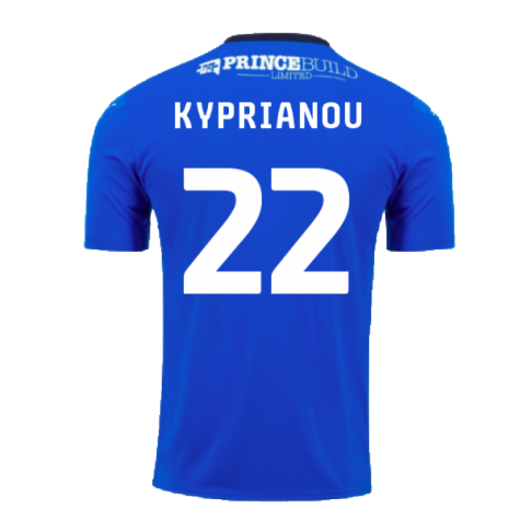 2024-2025 Peterborough United Home Shirt (Kyprianou 22)
