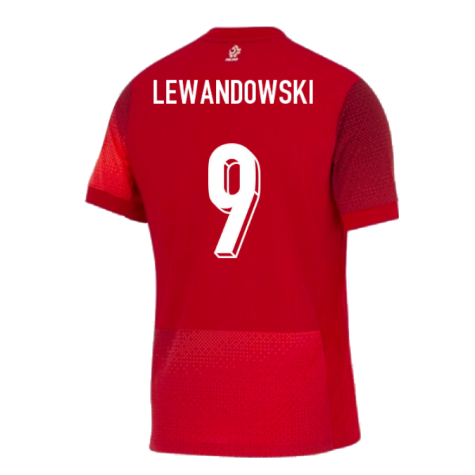 2024-2025 Poland Away Shirt (Lewandowski 9)