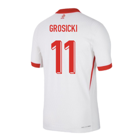 2024-2025 Poland Home Shirt (Grosicki 11)