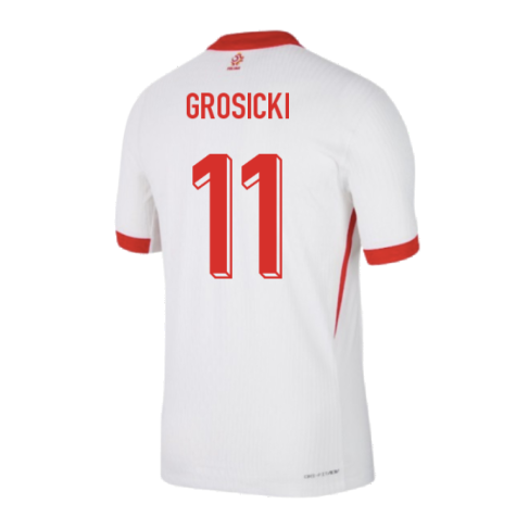 2024-2025 Poland Home Shirt (Kids) (Grosicki 11)