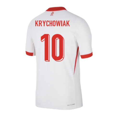 2024-2025 Poland Home Shirt (Kids) (Krychowiak 10)