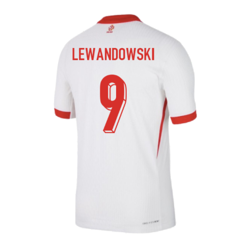 2024-2025 Poland Home Shirt (Lewandowski 9)