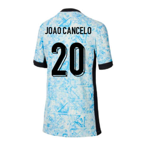 2024-2025 Portugal Away Shirt (Kids) (Joao Cancelo 20)