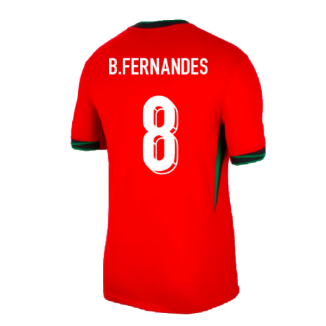 2024-2025 Portugal Home Shirt (B.Fernandes 8)