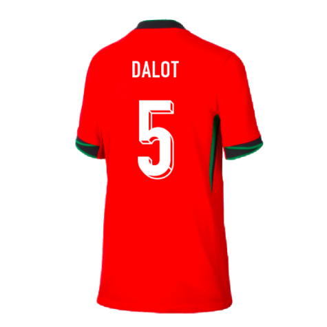 2024-2025 Portugal Home Shirt (Kids) (Dalot 5)