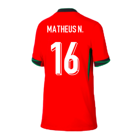 2024-2025 Portugal Home Shirt (Kids) (Matheus N. 16)