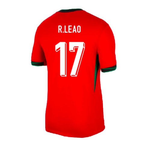 2024-2025 Portugal Home Shirt (R.Leao 17)