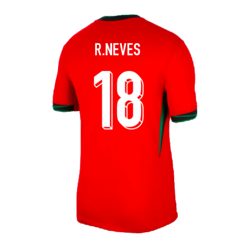 2024-2025 Portugal Home Shirt (R.Neves 18)