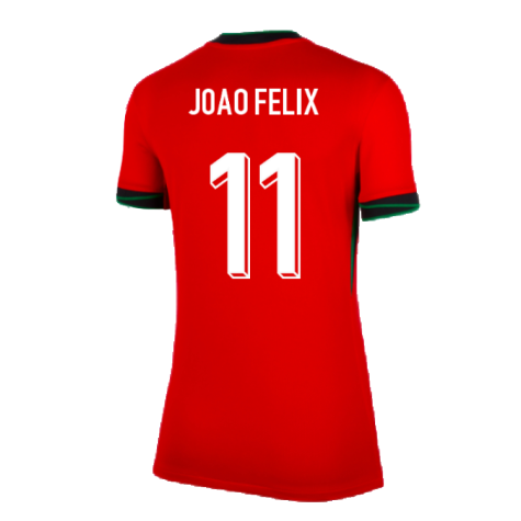 2024-2025 Portugal Home Shirt (Womens) (Joao Felix 11)