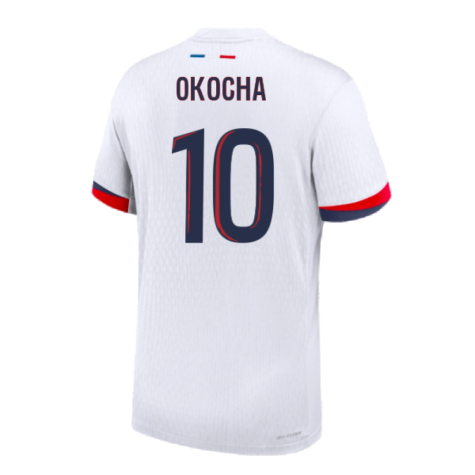 2024-2025 PSG Away Authentic Dri-ADV Shirt (Okocha 10)