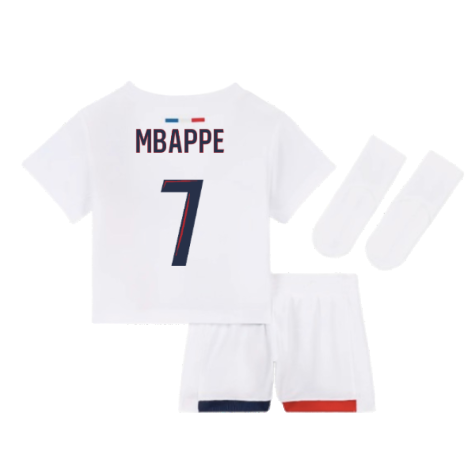 2024-2025 PSG Away Baby Kit (Mbappe 7)