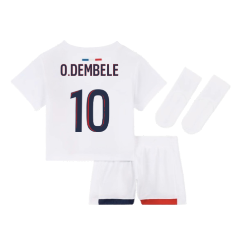 2024-2025 PSG Away Baby Kit (O.Dembele 10)