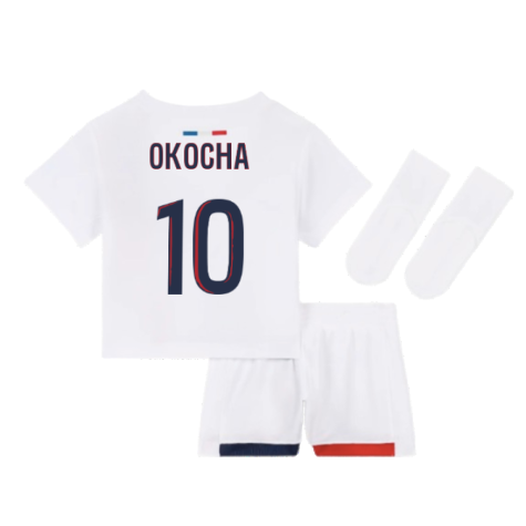 2024-2025 PSG Away Baby Kit (Okocha 10)