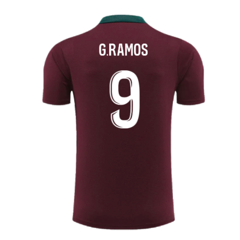 2024-2025 PSG Dri-FIT Strike Training Shirt (Bordeaux) (G.Ramos 9)