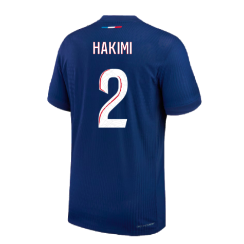 2024-2025 PSG Home Authentic Match Shirt (Hakimi 2)