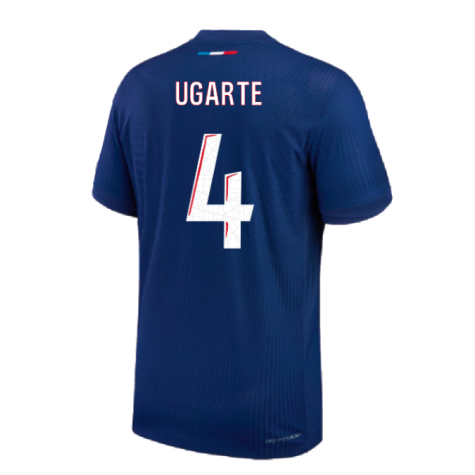 2024-2025 PSG Home Authentic Match Shirt (Ugarte 4)