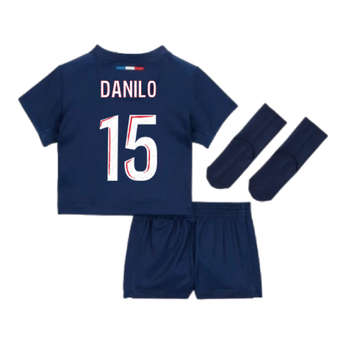 2024-2025 PSG Home Infants Baby Kit (Danilo 15)