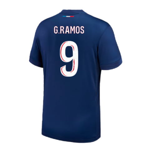 2024-2025 PSG Paris Saint Germain Home Shirt (G.Ramos 9)