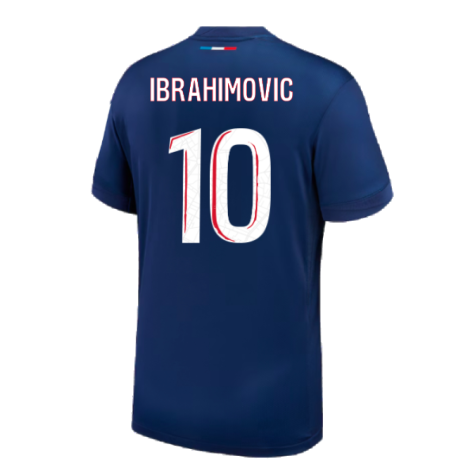 2024-2025 PSG Paris Saint Germain Home Shirt (Kids) (Ibrahimovic 10)