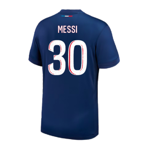 2024-2025 PSG Paris Saint Germain Home Shirt (Messi 30)