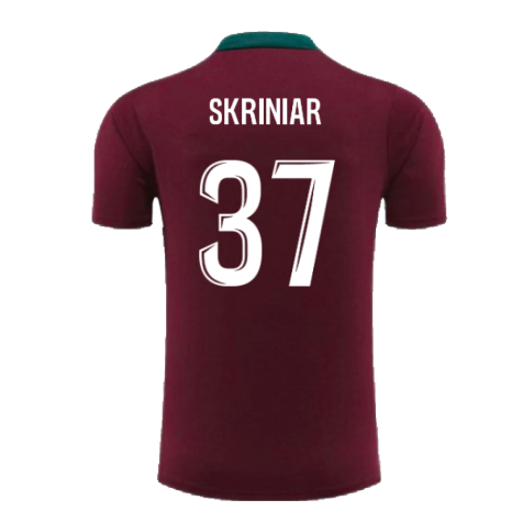 2024-2025 PSG Strike Dri-Fit Training Shirt (Bordeaux) - Kids (Skriniar 37)