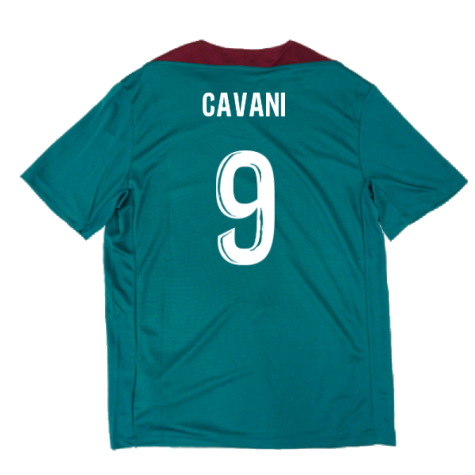 2024-2025 PSG Strike Dri-Fit Training Shirt (Teal) (Cavani 9)