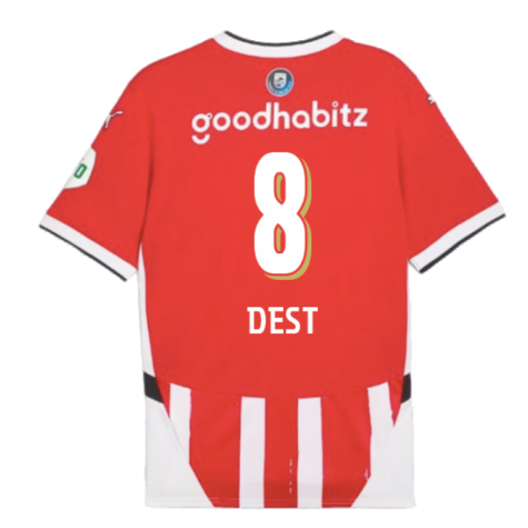 2024-2025 PSV Eindhoven Home Shirt (Dest 8)