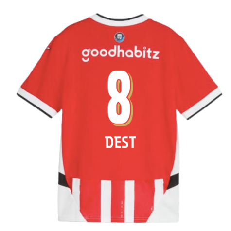 2024-2025 PSV Eindhoven Home Shirt (Kids) (Dest 8)