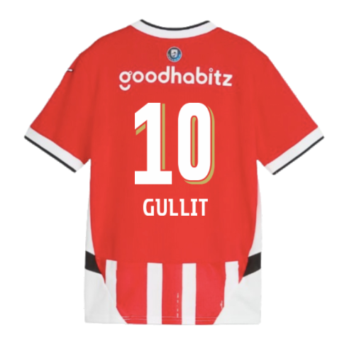 2024-2025 PSV Eindhoven Home Shirt (Kids) (Gullit 10)