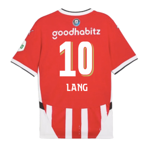 2024-2025 PSV Eindhoven Home Shirt (Lang 10)