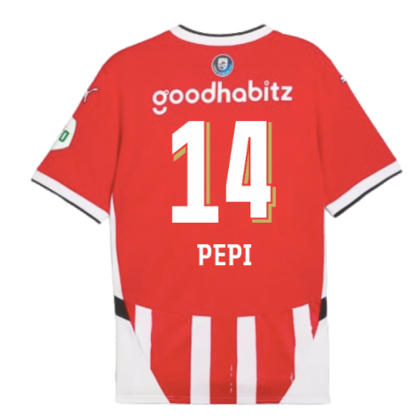 2024-2025 PSV Eindhoven Home Shirt (Pepi 14)