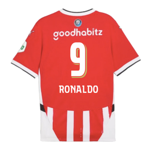 2024-2025 PSV Eindhoven Home Shirt (Ronaldo 9)