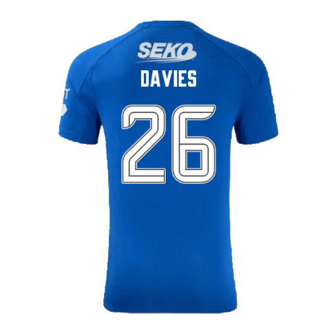 2024-2025 Rangers Authentic Pro Home Shirt (Davies 26)