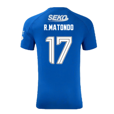 2024-2025 Rangers Authentic Pro Home Shirt (R.Matondo 17)