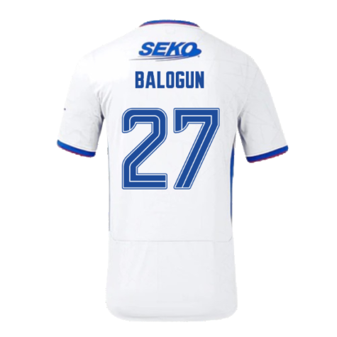 2024-2025 Rangers Away Shirt (Balogun 27)