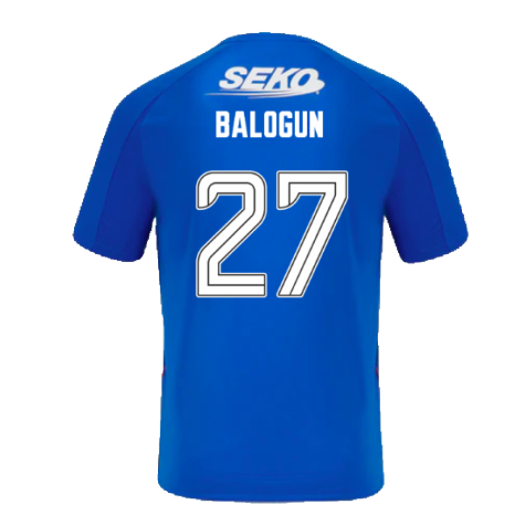 2024-2025 Rangers Home Shirt (Balogun 27)