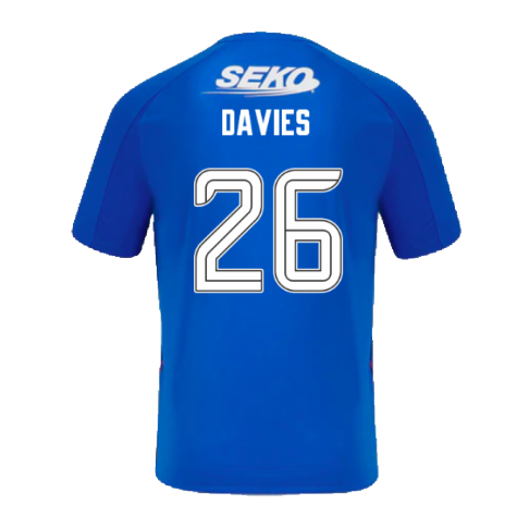 2024-2025 Rangers Home Shirt (Davies 26)