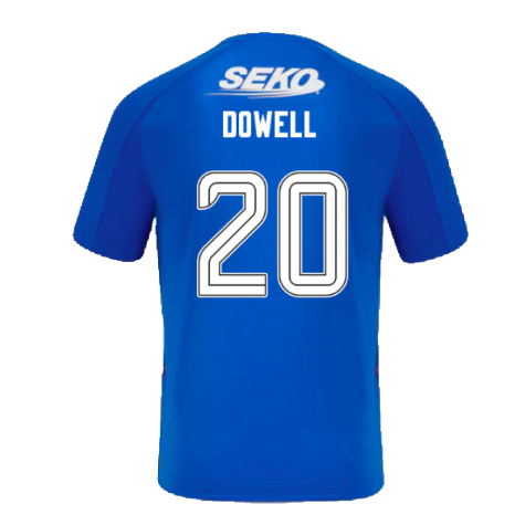 2024-2025 Rangers Home Shirt (Dowell 20)